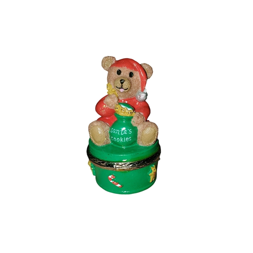 Vintage Claire's holiday trinket holder